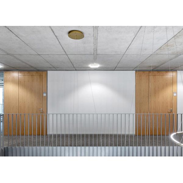 3mm Thickness Aluminum Frame Solid All Steel Office Partition Wall For Commercial Room Customized Size Fire Protection