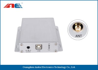 Tipo anfitrião do HF do leitor da liga de alumínio IOT RFID e detecção do IEM do apoio do modo do trabalho da varredura