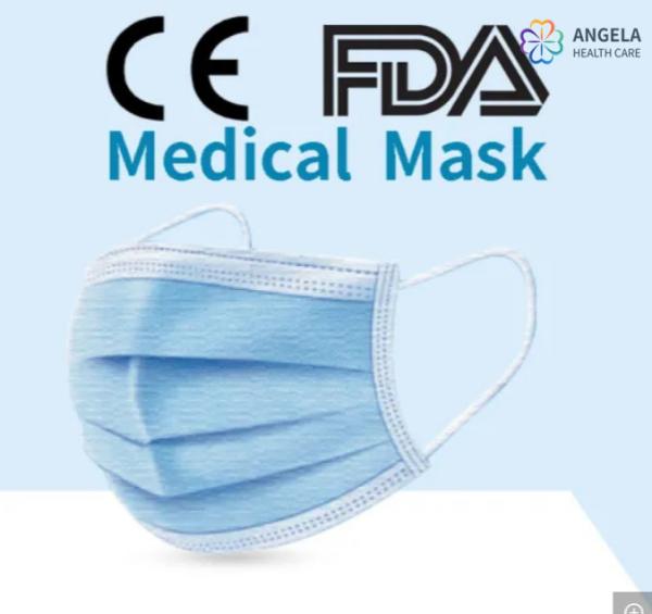 China Disposable 3-Ply BFE≥95Disposable Medical Mask,BFE≥Surgical Mask,EN13485 Mask