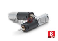 8mm 4.2V 200g.cm DC Gear Motor Low Rpm ,  Transmission micro planetary gear motor