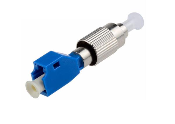 Fc Male To Lc Female Fiber Optic Network Adapter Singlemode Ceramic Sleeve