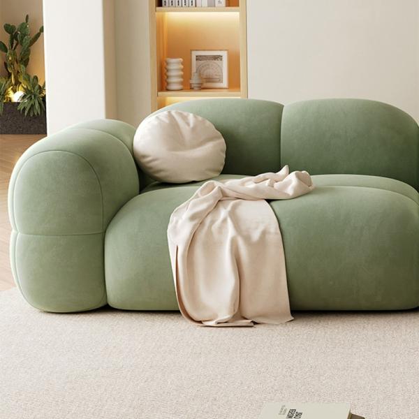 Bedroom Loveat Couch Sofa Fabric Sectional Style Small Futon Sleeper 3 Seater for Living Room