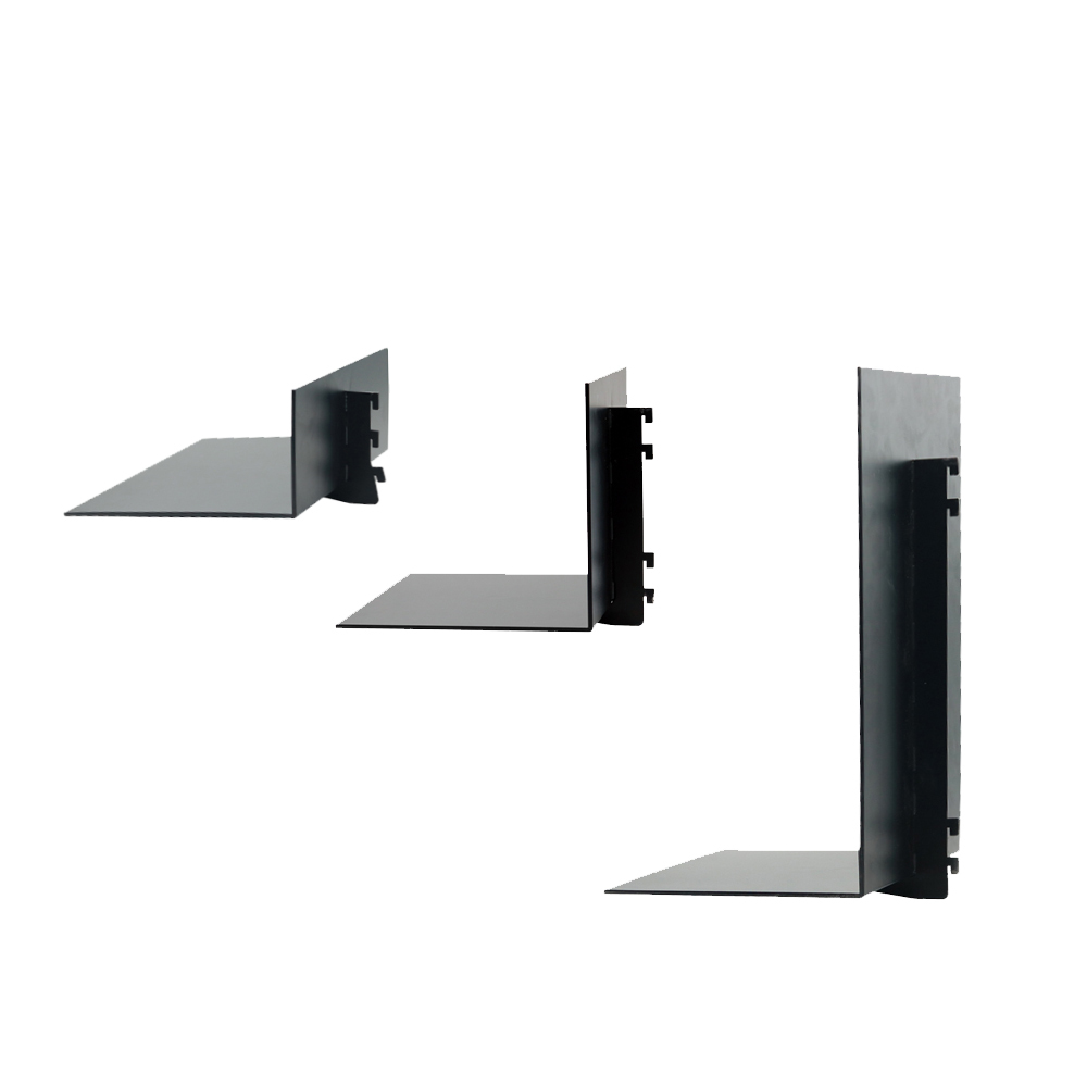 Factory Hot Sale Wall Mounted Shelf Aluminum Display Book Shelf Wall Decor Shelves