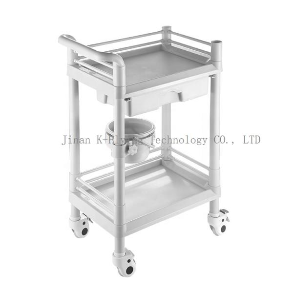 ISO 13485 Hospital Crash Cart , 90cm Medical Equipment Trolley