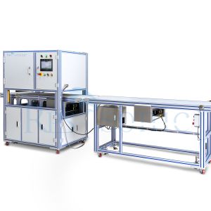 Compact Ultrasonic Cutting Tool Designed for Seamless Cutting of Synthetic Fabrics Nonwoven Materials and Rubber Sheets