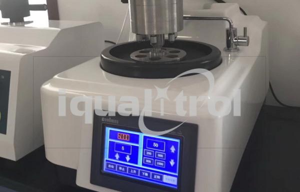 Disc 250mm Four Steps Speed Metallographic Grinding and Polishing Machine with Touch Screen