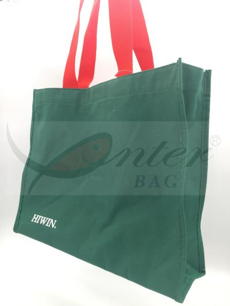 0.2KG Green Laptop Travel Tote Bags High Density Lightweight For Shopping