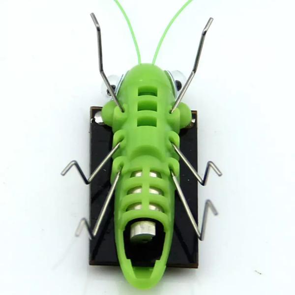 Abs Green Baby Toys Solar Powered Insect Toys Outdoor Kids Learning Solar Grasshopper