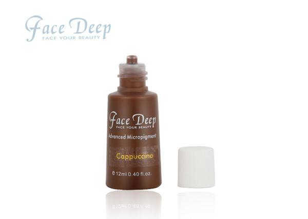 Permanent Makeup Ink Eyebrow Tattoo Ink 12ML Cappuccino , Semi Permanent Eyeliner
