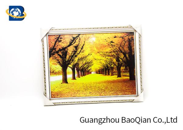 High Definition 3D Lenticular Images , Landscape 3D Lenticular Printing PET 0.6MM