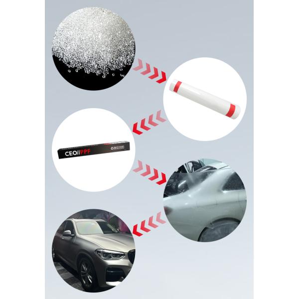 Film de protection de peinture automobile en TPU mat 190um, auto-cicatrisant, garantie 8 ans