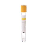 Tubos de coleta de sangue microestéril descartáveis ​​médicos azul amarelo vermelho roxo 5 ml 10 ml