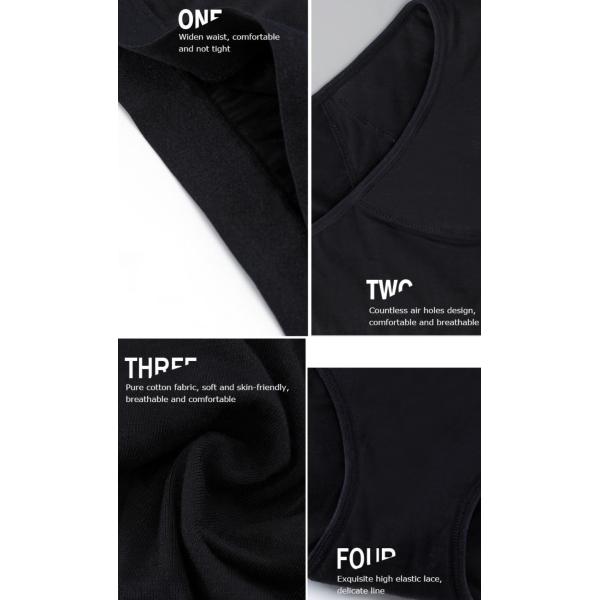 Postpartum многоразовые трусы периода для тяжелого нижнего белья подачи плюс лепта классики размера анти-