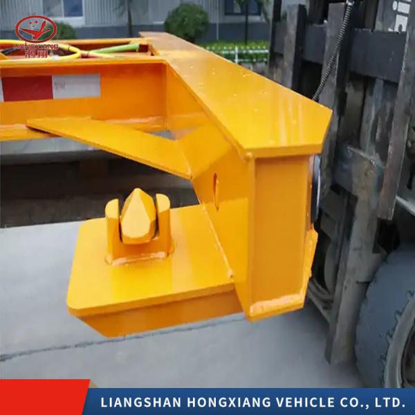 Tractor Trailers Container Chassis Skeleton Truck Semi Trailer with Tread 1820mm