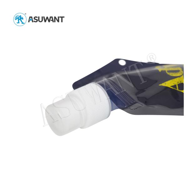 Жидкостный стойте вверх материал мешка 110-130 Мик Споут эко- дружелюбный повторно использованный с соплом