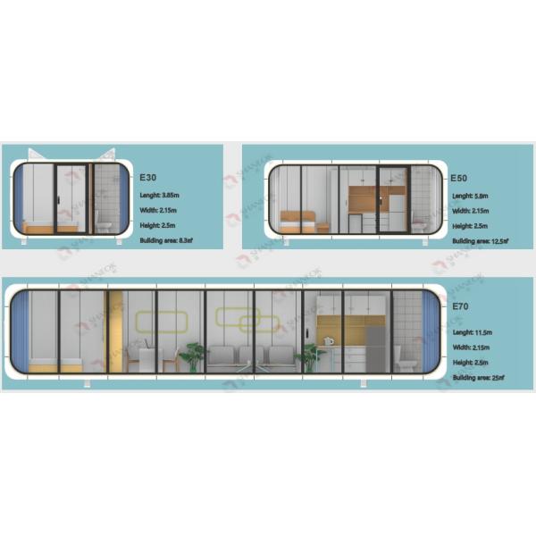 Creative Steel Structure Apple Cabin Office Outdoor Activity Board Room Apple Cabin