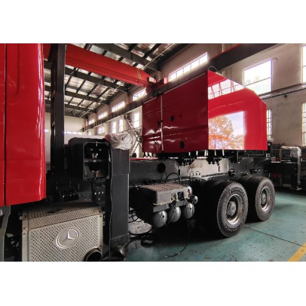 ディーゼル機関4つのセクション梯子が付いている435馬力空気梯子の普通消防車