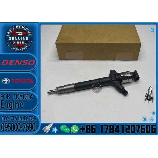 0950007690 Сборка дизельных двигателей 095000-7690 Инжектор топлива 095000 7690 для Toyota RAV4 2.0 D 1AD-FTV