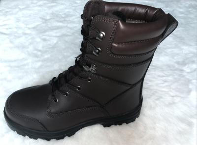 High Cut Military PU Sole Safety Shoes Customized Euro 36-47# For Desert Hiking