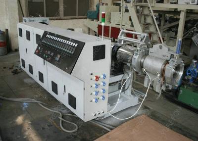 Automatic Plastic Pipe Extrusion Machine Single Screw High Speed CE SGS Certificate