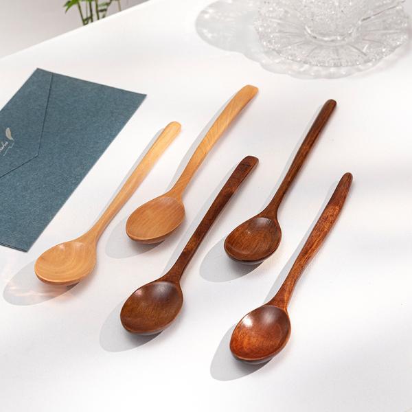 23.5 Biodegradable Wooden Spoon for Soup/Jam/Ice Cream Eco-Friendly and Return Refunds