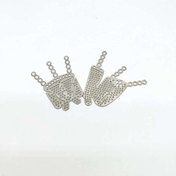 Skull Orthopedic Surgery Equipment Drainage Cranial Interlink Titanium Plate