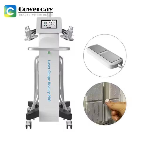 6D Laser Cryolipolysis Slimming Machine 635nm With 4 Paddles Cool Plates