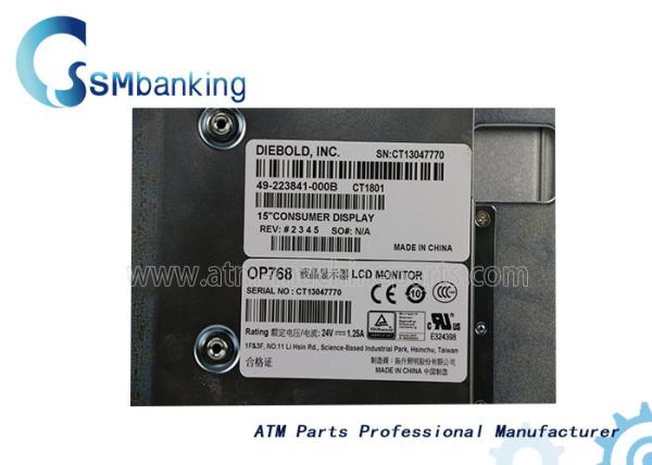 DB Diebold自動支払機の部品LCD 15インチの消費者表示49-223841-000B 49223841000B