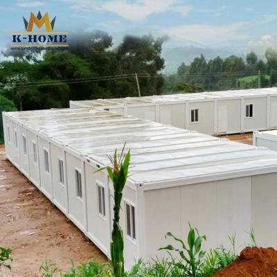 Do acampamento modular da casa pré-fabricada das construções do recipiente do canteiro de obras casas Relocatable