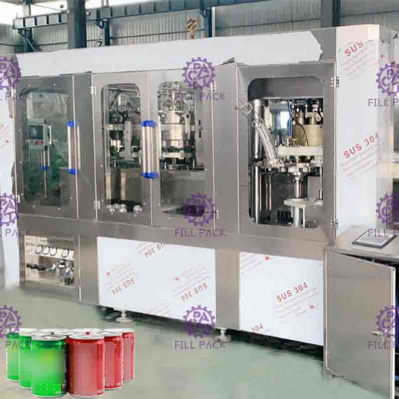 Electric 2 in 1 Can Filling Line