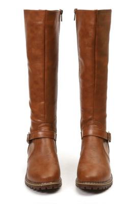 High Heel Women Shoe Boots Mid Calf Height For Autumn Winter