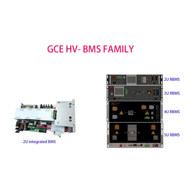 RS485 CAN TCPIP Высоковольтный BMS 240V 400A 19-дюймовый размер железной коробки 5U