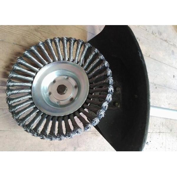 Various Brand Grass Cutter Weed Brush 200mm OD HSS Wire Material Knotted Construction