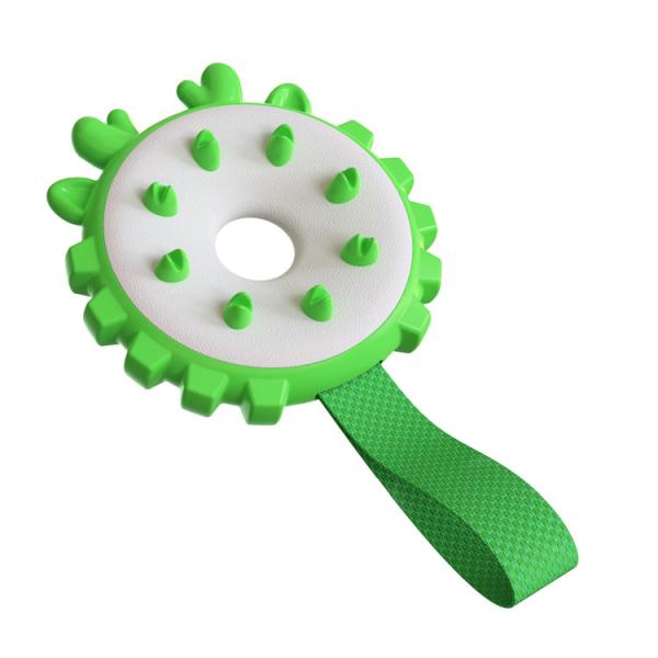 Pet Toy Pet Dog Teeth Grinding Toy Ring Dog Toothbrush Dog Chew Toy