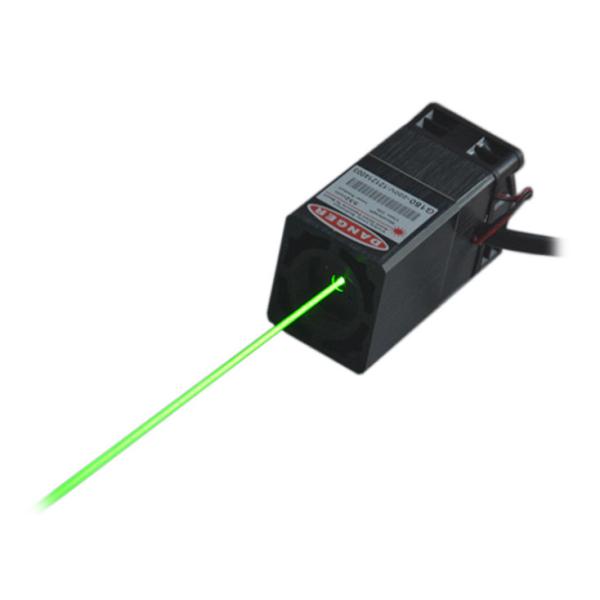 520nm 1000mw High Power Green Dot Beam Laser Module With TTL Modulation For Laser Stage Light