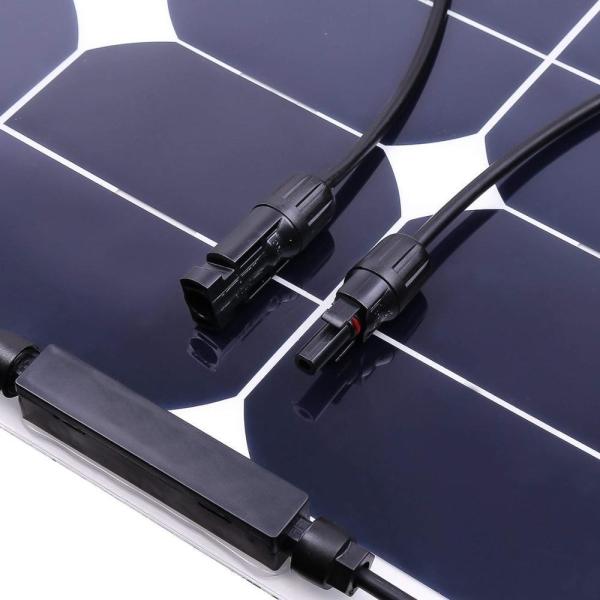 Flexible 18v 50w Solar Panel Curved Soft Thin Film Solar Panel C60 Cell