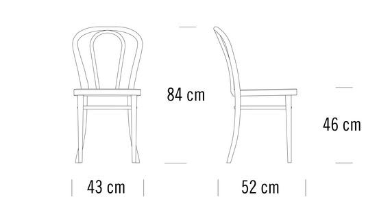 стул бистро Bentwood высоты 84cm/кафе Bentwood предводительствуют Eco дружелюбное