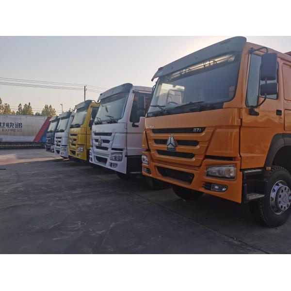 371HP Sinotruk HOWO 6X4 Used Dump Trucks For Sale Used Dump Trailer