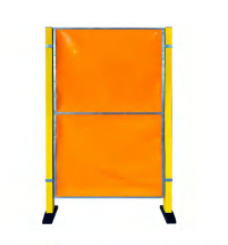 Hsj Multi-Material Modular Safety Fence Module EN ISO Certified Industrial Robot Guard Barrier Customizable Steel PC Perforated Panel Safety Partition For Automated Workshop Equipment Isolation