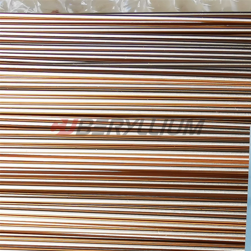 Dia x 2000mmL штаног C17300 1.3mm меди Cuberyllium с закалом TD04