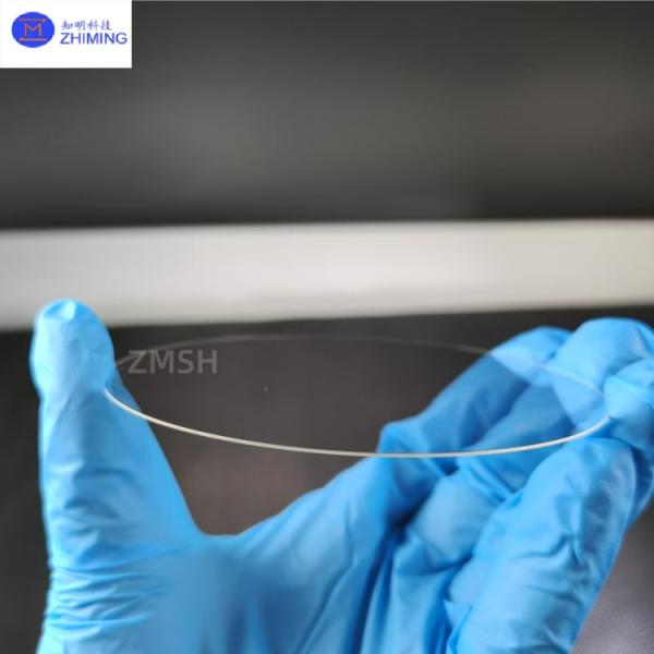 4inch Sapphire Wafer DSP Diameter 100mm Thickness 500μm Ra ≤ 0.2nm For Micro-LED