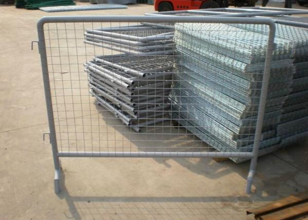 Hot Dipped Galvanized Temporary Construction Fence For Sports / Concerts