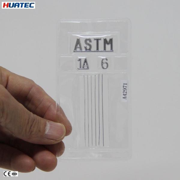 Industrial X-Ray Flaw Detector Wire Penetrameter ASME E1025 ASTM E747 DIN 54