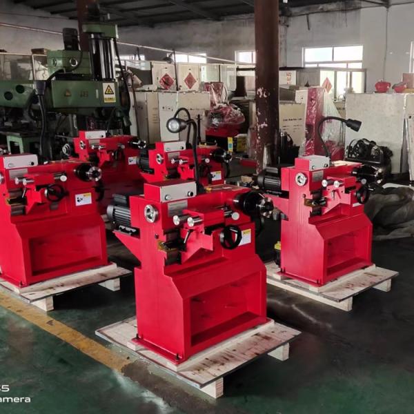 Off Road Vehicle Brake Drum Disc Lathe T8445 With 1.1KW Motor Power 690X890X880mm