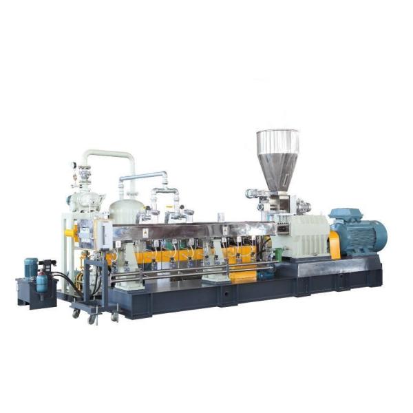 Granulador plástico do granulador do parafuso do gêmeo do floco do ANIMAL DE ESTIMAÇÃO com material de aço inoxidável