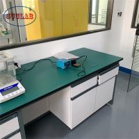 Installation professionnelle Laboratoire de chimie Meubles de laboratoire Station de travail avec tiroirs Surface lisse