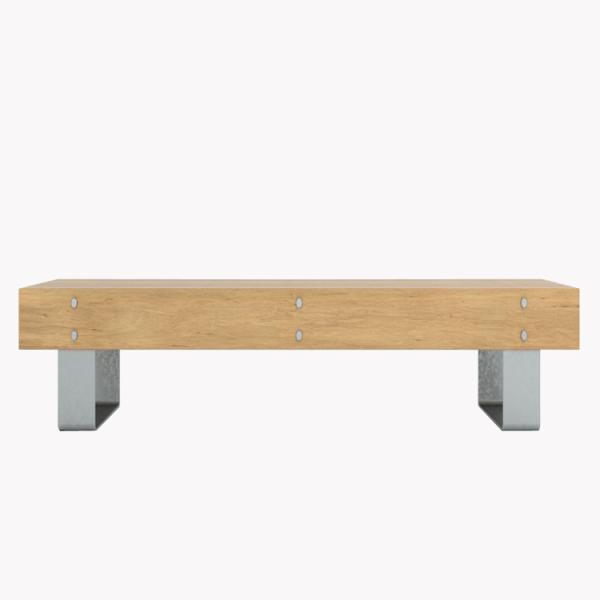 Суд торгового центра длинного металла цены по прейскуранту завода-изготовителя Суда улицы Commerical Backless на открытом воздухе твердый деревянный