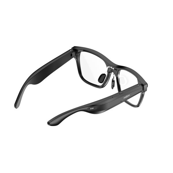 Black AI Smart Glasses Built In 20MP Camera Translation Voice Control WiFi 4.0 Bluetooth 5.3 For Data Transmission