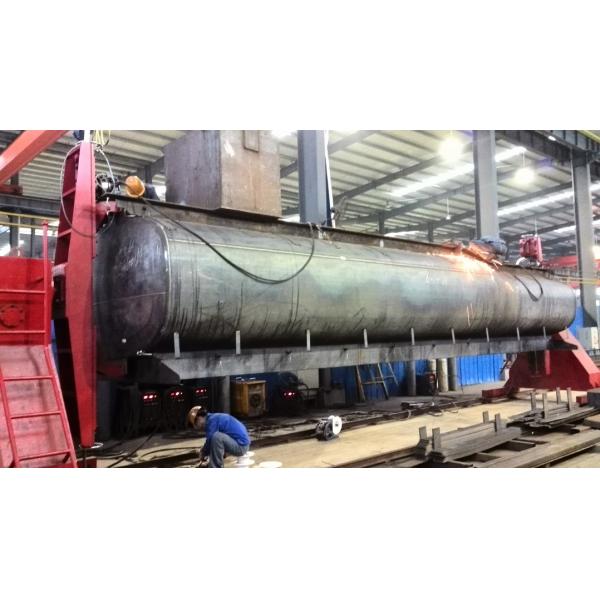 Heavy Duty 3 Axle 45000L Oil Tanker Semi Trailer 4 Compartments 45M3 For Transporting Oil