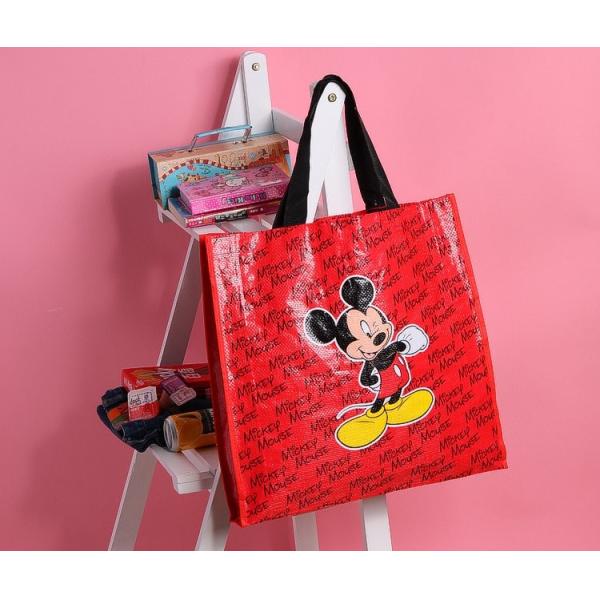 Laminated Recyclable Shopping Eco Promotional Tote PP Woven Bag